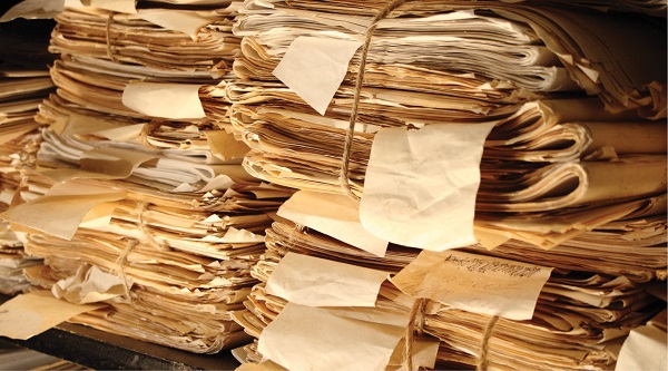 Protecting documents and notes should be a priority for historians. Depositphotos